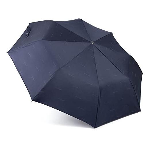 PIQUADRO ombrello pieghevole antivento open/close PIQUADRO blu