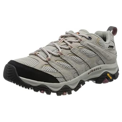 Merrell moab 3 gtx, scarpe da escursionismo donna, aluminium, 38.5 eu
