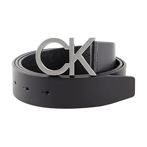 Calvin Klein uomo ck buckle belt 35mm, ck black, 80