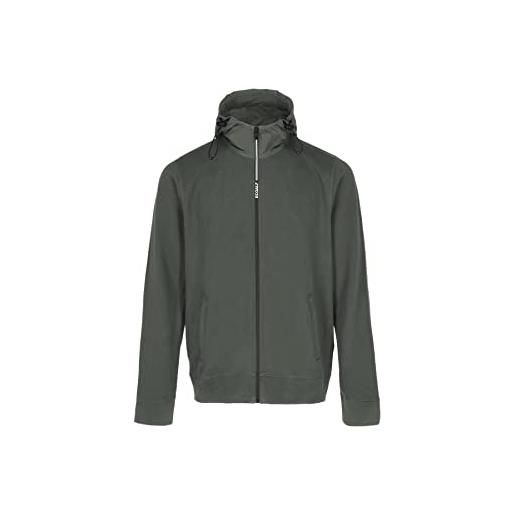 Ecoalf sazbialf hoodie man felpa uomo, soft khaki, 000l