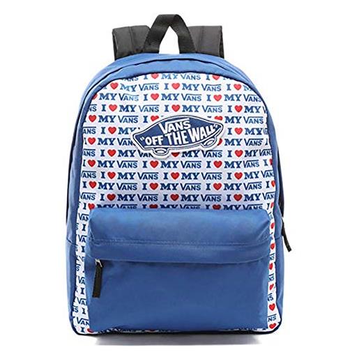 Vans zaino realm backpack blu senza dimensioni