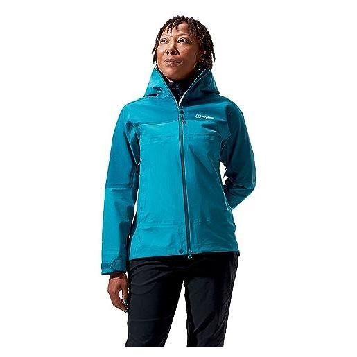 Berghaus highland storm 3l waterproof giacca per donna, blu, 36