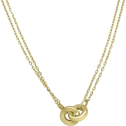 ORO&CO "ORO&CO collana in oro con pendente ""nodo d'amore"""