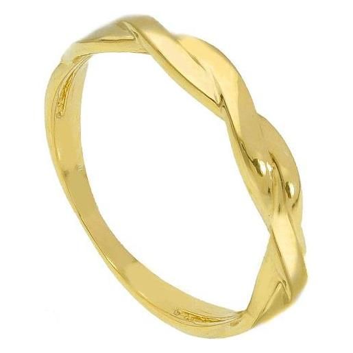 ORO&CO anello fedina in oro giallo