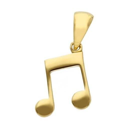 ORO&CO ciondolo nota musicale in oro