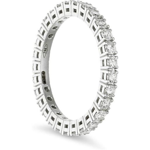 ALFIERI & ST. JOHN anello eternity alfieri & st. John in oro bianco con diamanti ct. 1,15, colore g, purezza si1. Scegli la misura tra le opzioni disponibili. 