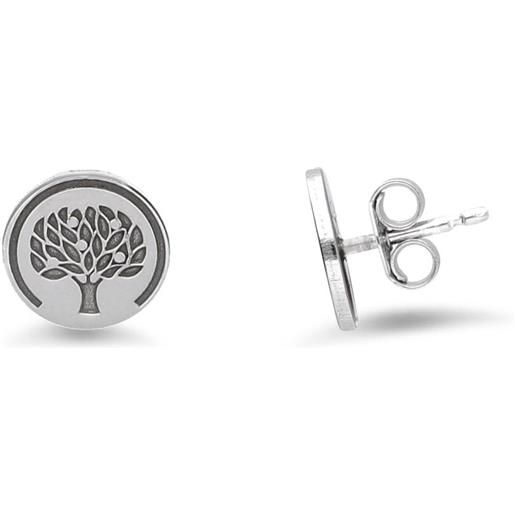 ALFIERI & ST. JOHN 925 orecchini con albero della vita in argento