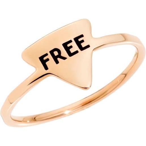 DODO anello in oro con scritta free