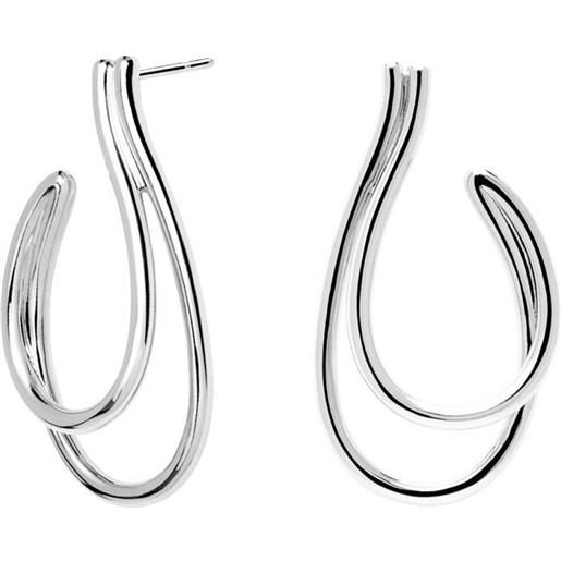PDPAOLA orecchini pendenti in argento