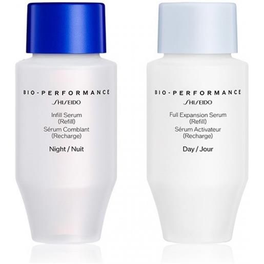 Shiseido bio-performance skin filler ricarica infill serum & full expansion serum 30 ml + 30 ml