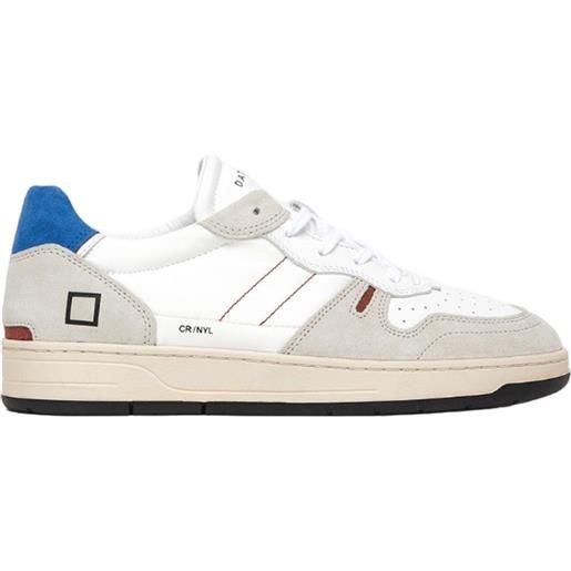 D.A.T.E. sneakers court 2.0 nylon date - m401-c2-ny-we - bianco