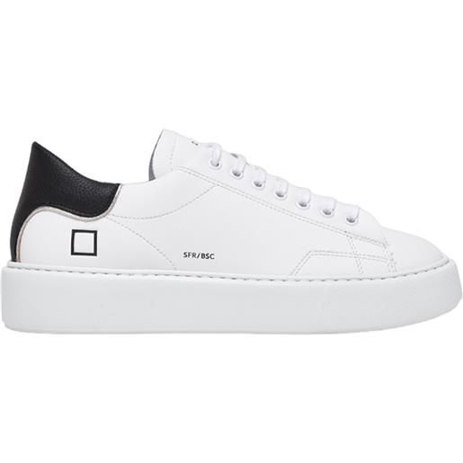 D.A.T.E. sneakers sfera basic white-black date - w391-sf-ba-wb - bianco