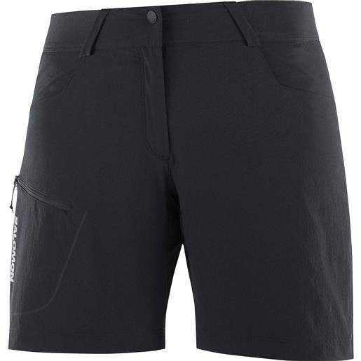 Salomon - shorts versatili - wayfarer shorts w deep black per donne in pelle - taglia 36 fr, 38 fr, 40 fr, 42 fr, 44 fr - nero