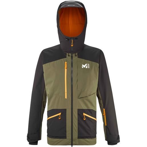 Millet - giacca da sci isolante - cosmic hybrid jkt m ivy noir per uomo - taglia s, xl - kaki