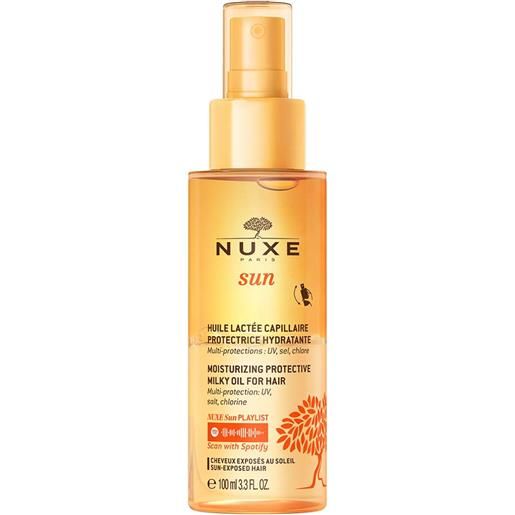 Nuxe Sole nuxe sun olio latte protettivo e idratante per capelli, 100ml