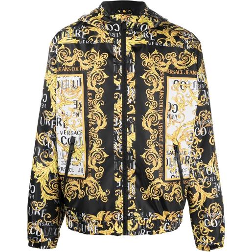 Versace Jeans Couture giacca con stampa - nero