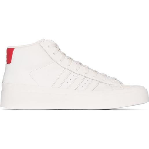 adidas sneakers alte adidas x 424 pro model - bianco