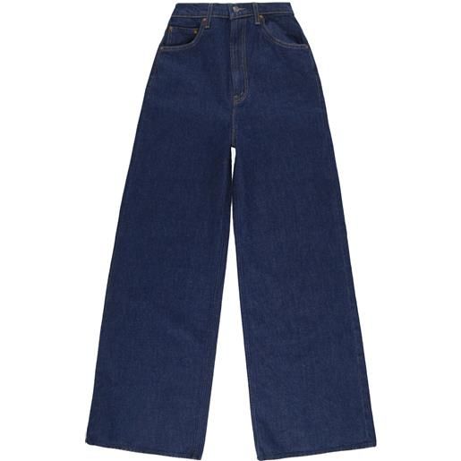 MOTHER jeans a gamba ampia - blu