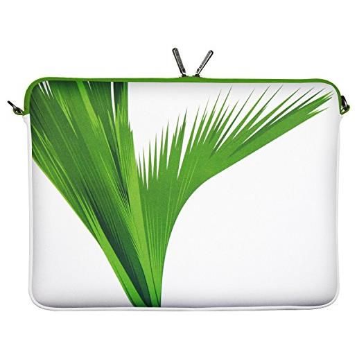 Digittrade ls138-17 green notebook sleeve laptop neopren case custodia portatile borsa involucro protettivo 43,9cm (17,3 pollice) bianco