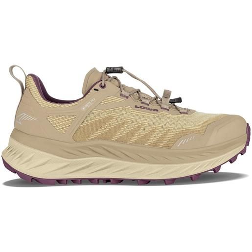 Lowa fortux goretex trail running shoes beige eu 39 1/2 donna