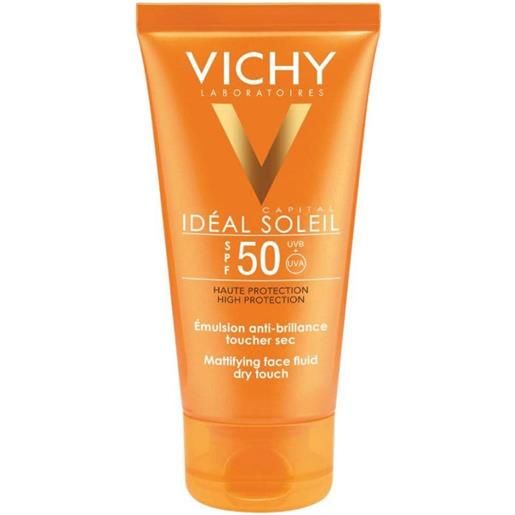 Vichy capital soleil emulsione anti-lucidità effetto asciutto spf 50 50 ml