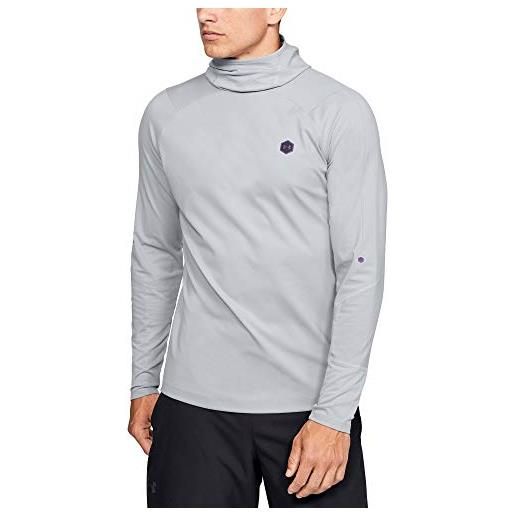 Under Armour coldgear rush maglia a maniche lunghe, uomo, grigio, md