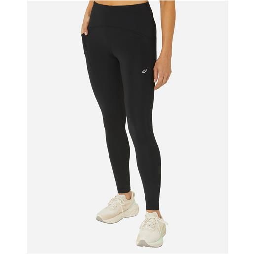 Asics road w - fuseaux running - donna - nero