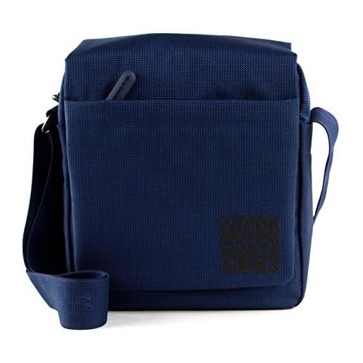 Mandarina Duck district, borsa a tracolla uomo, dress blue, taglia unica