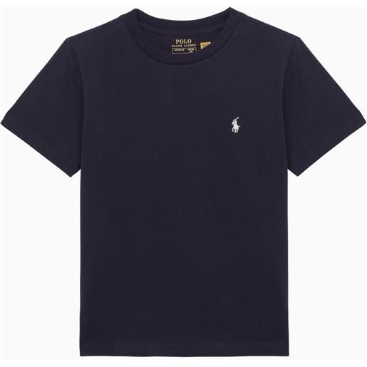 Polo Ralph Lauren t-shirt girocollo blu in cotone
