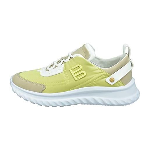 BAGATT d31-aee03, scarpe da ginnastica donna, giallo multicolore, 44 eu