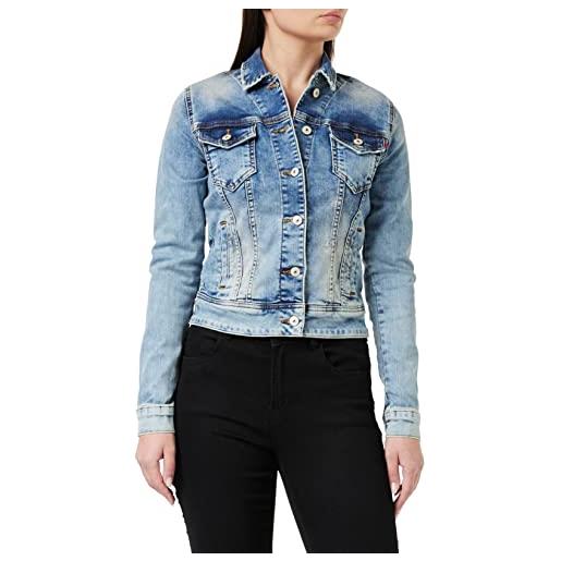 LTB jeans dean x giacca in jeans, blu (akis wash 52213), 48 (taglia produttore: x-large) donna