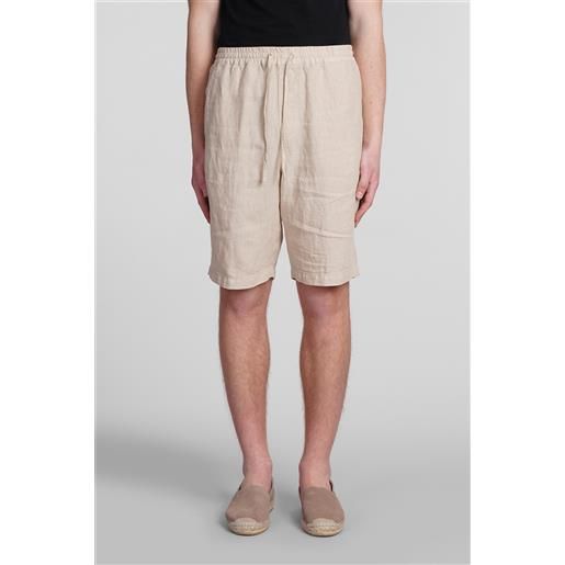 120% shorts in lino beige