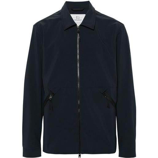 Woolrich giacca con zip - blu