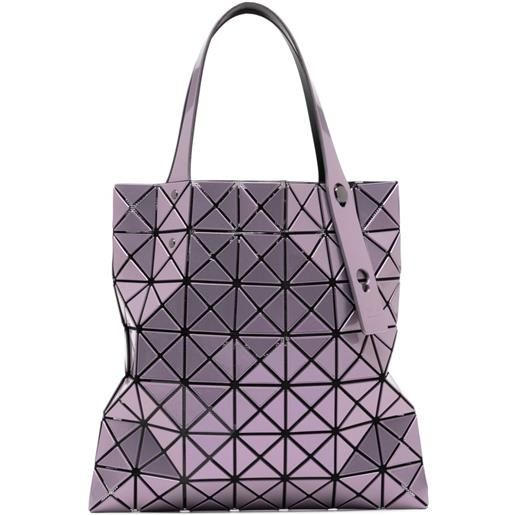 Bao Bao Issey Miyake prism metallic-finish tote bag - viola