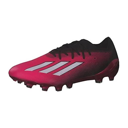 Adidas x speedportal. 1 ag, sneaker uomo, team shock pink 2/ftwr white/core black, 46 eu