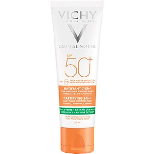 VICHY (L'OREAL ITALIA SPA) capital soleil anti acne purificante spf 50+ 50 ml