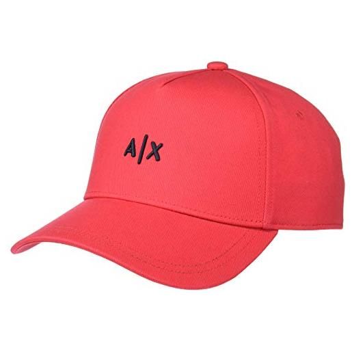 A|X ARMANI EXCHANGE small logo hat berretto da baseball, navy, taglia unica uomo