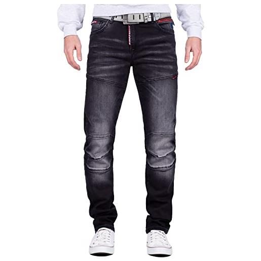 Cipo & Baxx jeans da uomo cd699 nero w32/l32