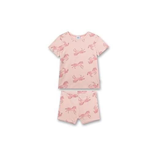 Sanetta 233081 set di pigiama, faded rose, 128 cm bambine e ragazze