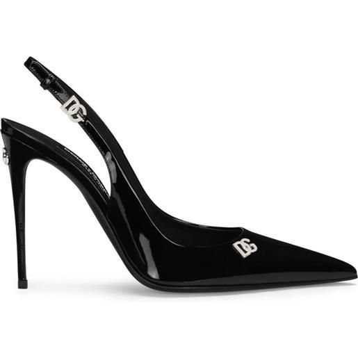 Dolce & Gabbana pumps con cinturino posteriore - nero