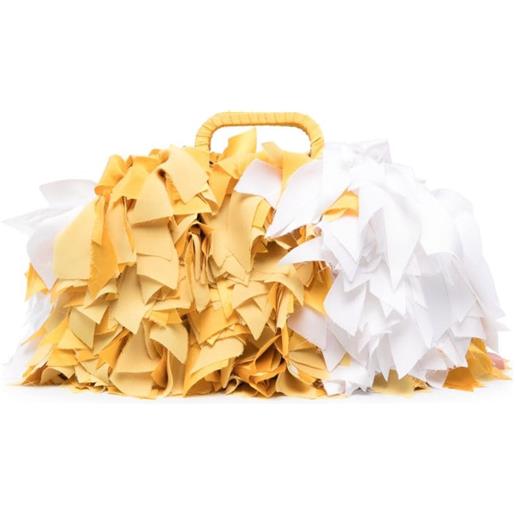 Gianluca Capannolo borsa tote con design color-block - giallo