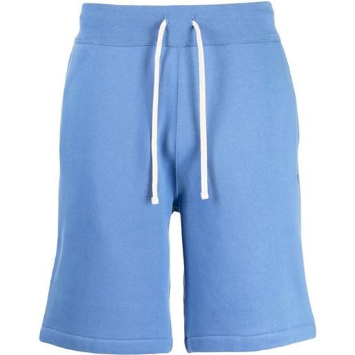 Polo Ralph Lauren shorts sportivi polo pony - blu