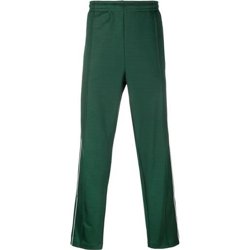 Lacoste pantaloni sportivi paris con applicazione - verde