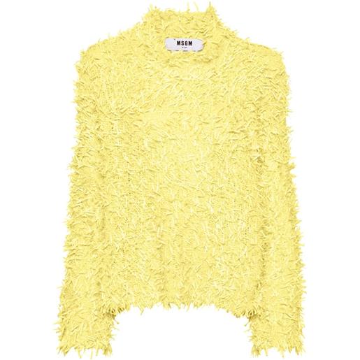 MSGM maglione - giallo