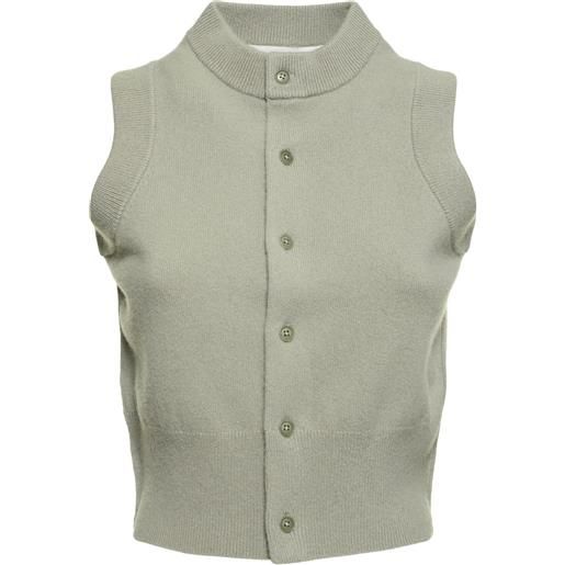EXTREME CASHMERE gilet in cashmere