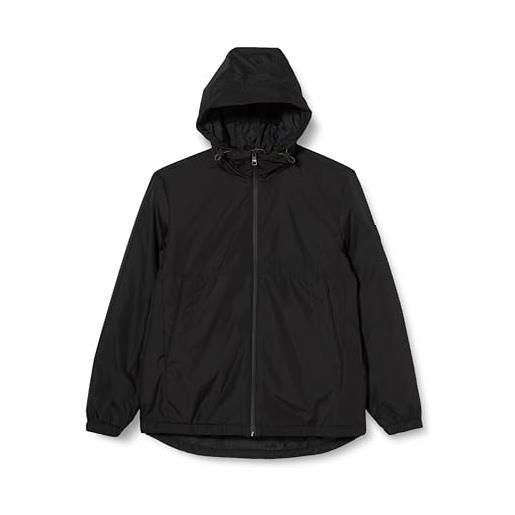 Tommy Hilfiger portland hooded jacket mw0mw33740 giacche in tessuto, nero (black), l uomo