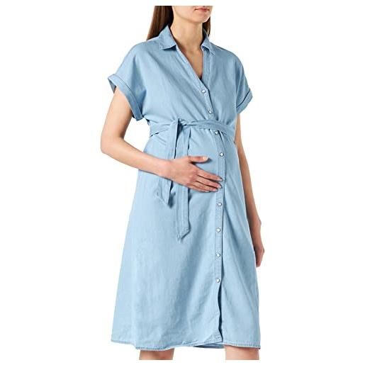 Supermom dress nurs ss tencel vestito, light blue-p191, 48 donna