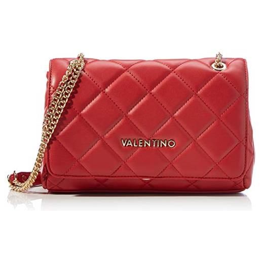 Valentino by Mario Valentino ocarina, satchel donna, rosso, 9x17x25.5 centimeters (b x h x t)