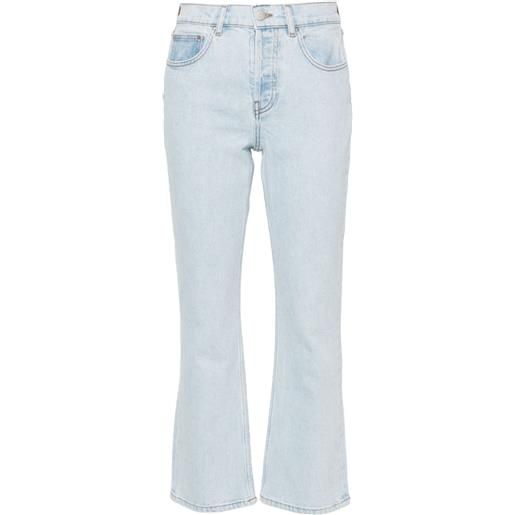 Claudie Pierlot jeans louis svasati a vita media - blu