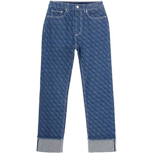 Burberry jeans dritti - blu